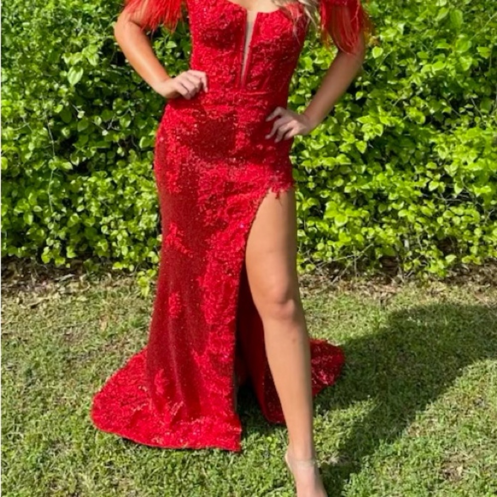 Beautiful Sherri Hill prom dress. Altered to size 2. Excellent condition.